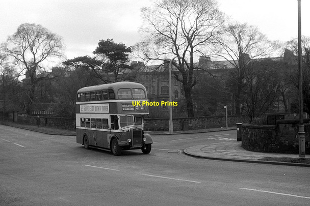 Photo 6"x4" Birkenhead Transport bus 252 on Tollemache Road \u00e2\u0080\u0093 1967 Birkenhead\/SJ3088 c1967