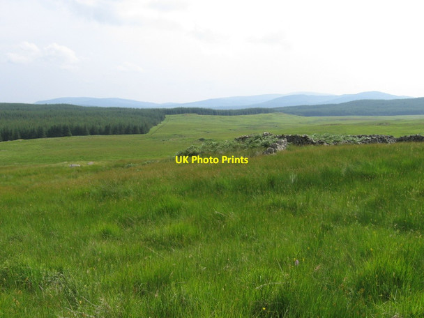 Photo 6"x4" Sheepfold below Rig of Clenrie Minnigall Lane c2006