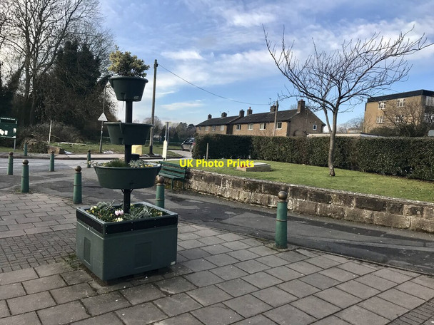 Photo 6"x4" Blythe Bridge Village Centre Blythe Bridge c2021