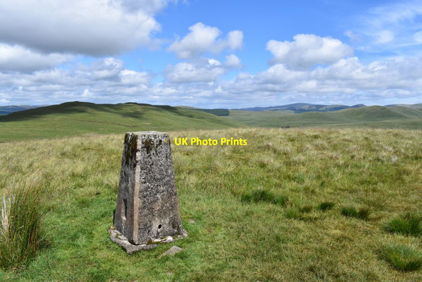 Photo 6"x4" Annanhead Hill Trig Point Annanhead Hill c2020