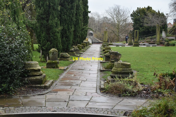 Photo 6"x4" Roman remains, Roman Gardens Chester c2019