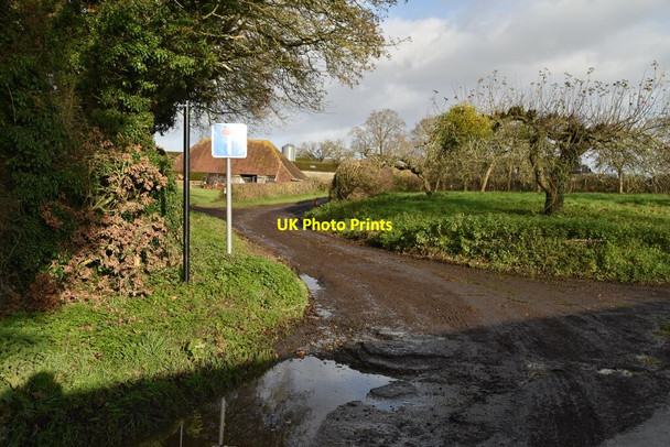 Photo 6"x4" Byway at Pembles Cross Egerton\/TQ9047 c2019