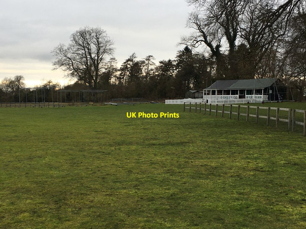 Photo 6"x4" Oakley Cricket Club Church Oakley c2021