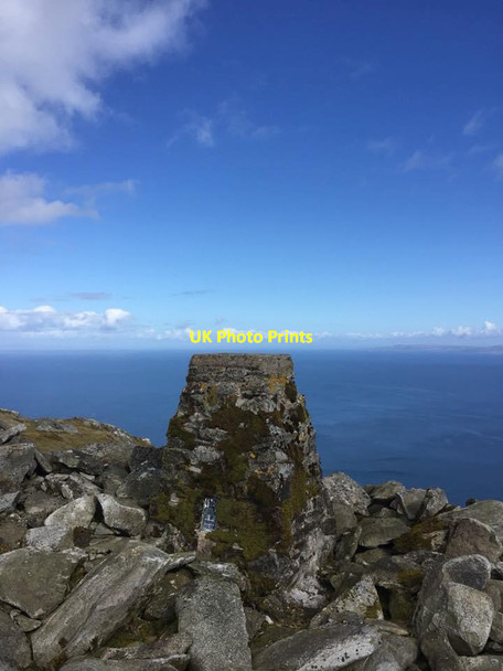 Photo 6"x4" Ailsa Craig Trig Point Flush Bracket S6177 Ailsa Craig c2018