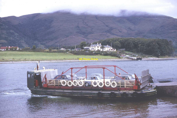 Photo 6"x4" The Ballachulish Ferry arriving at the southern slipway North Ballachulish c1963
