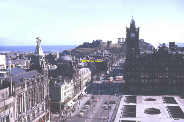 Photo 6"x4" Edinburgh - view east from the Scott Monument towards the North British Hotel & Calton Hill Edinburgh c1963