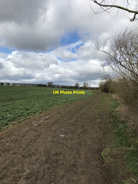 Photo 6"x4" Long Buckby bridleway Long Buckby c2021