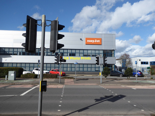 Photo 6"x4" easyJet, Fleming Way, Manor Royal, Crawley Crawley\/TQ2736 c2021
