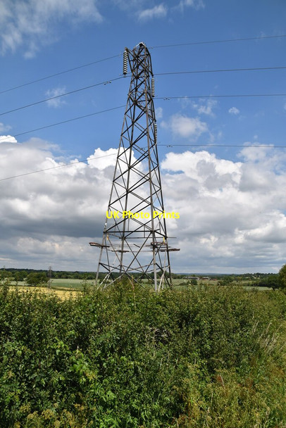 Photo 6"x4" Pylon by bridleway Arlington\/TQ5407 c2020