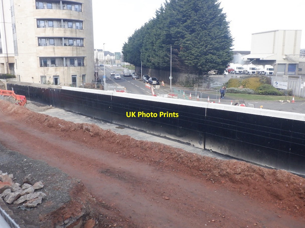 Photo 6"x4" Tram construction works Broughton\/NT2575 c2021