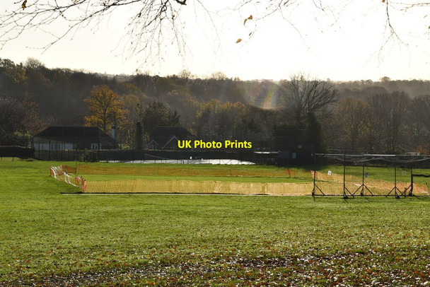 Photo 6"x4" Cricket pitch, Bidborough Bidborough c2020
