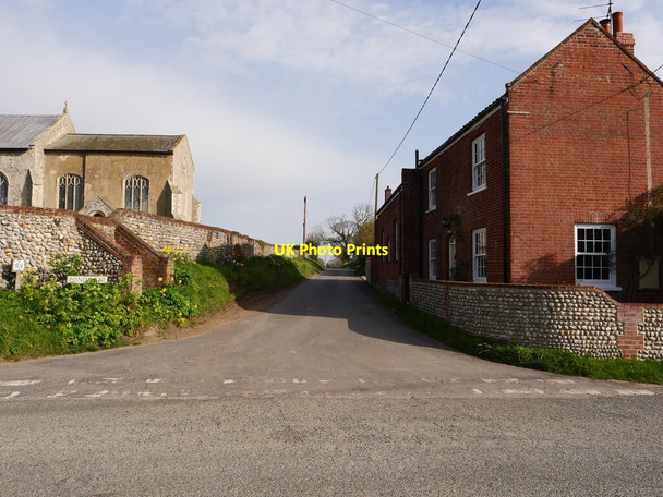 Photo 6"x4" Entrance to Pond Lane Knapton Knapton\/TG3034 c2021