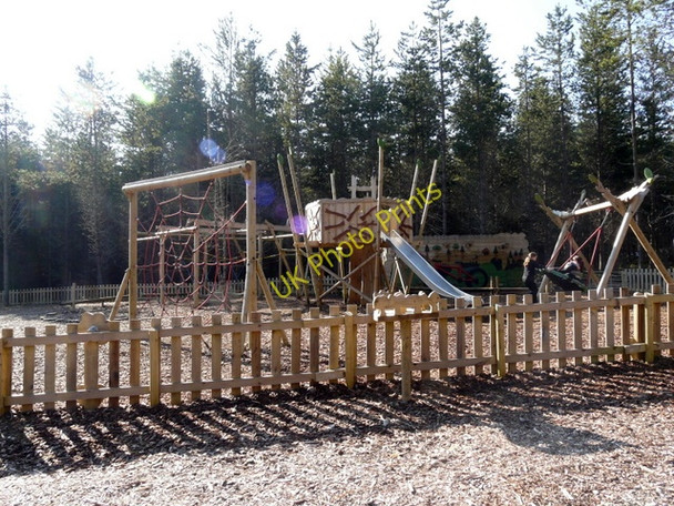 Photo 6"x4" Playground at Abriachan Abriachan c2009