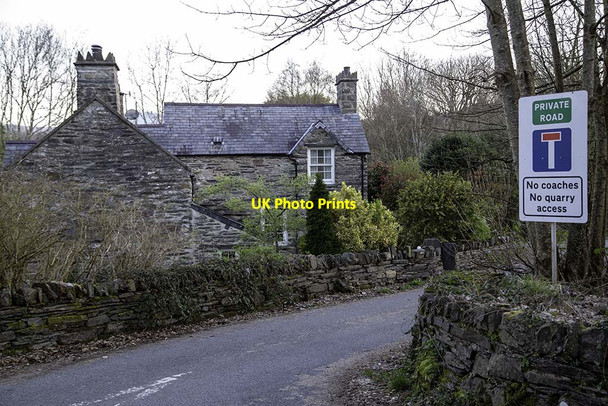 Photo 6"x4" Old road to Minffordd Quarry Minffordd\/SH5938 c2021