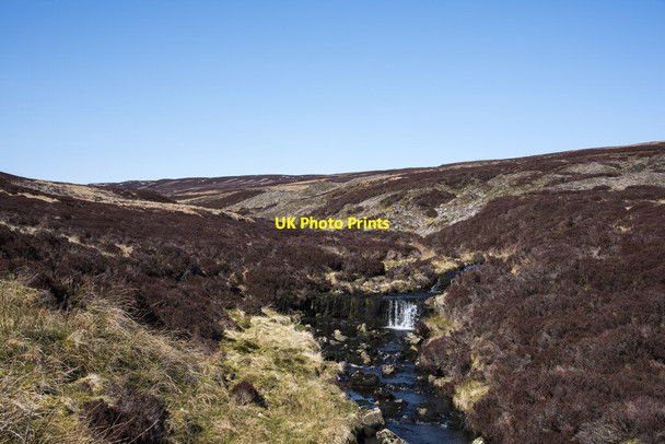 Photo 6"x4" Low waterfall on Arngill Beck Arngill Force c2021