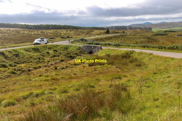Photo 6"x4" Bridge on the old A836 Melvich c2017