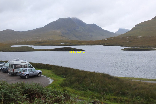 Photo 6"x4" Knockan Crag view Knockan\/NC2110 c2017