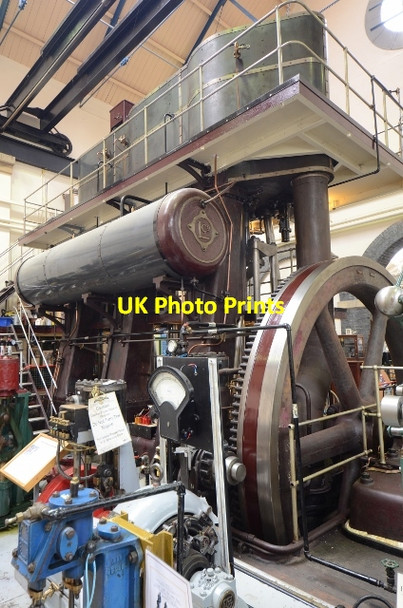 Photo 6"x4" Langford Steam Pumping Station - Lilleshall Steam Pumping Engine Maldon c2017