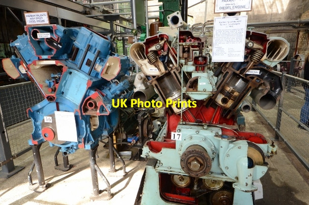 Photo 6"x4" Langford Steam Pumping Station - Paxman Diesels Maldon c2017