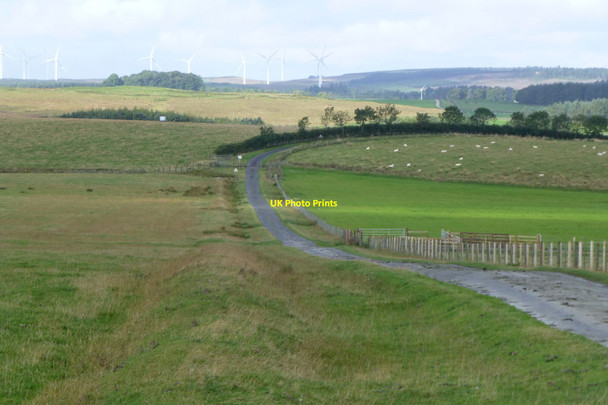 Photo 6"x4" View from Bavington Crags Great Bavington c2017