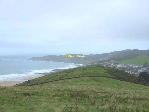 Photo 6"x4" Potters Hill from Woolacombe Down Woolacombe c2017