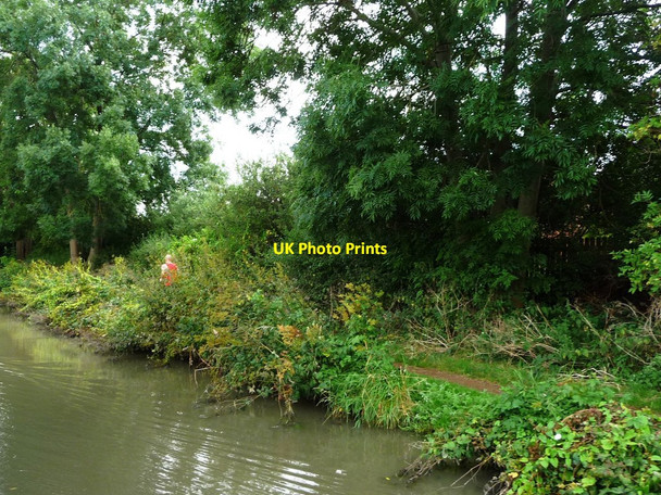 Photo 6"x4" Jogger on the towpath in Brownsover, Rugby Rugby c2017