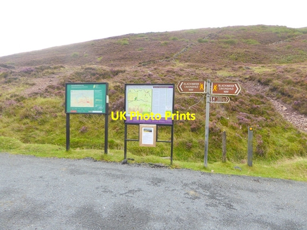 Photo 6"x4" Information boards at the Gap Clogheen c2017