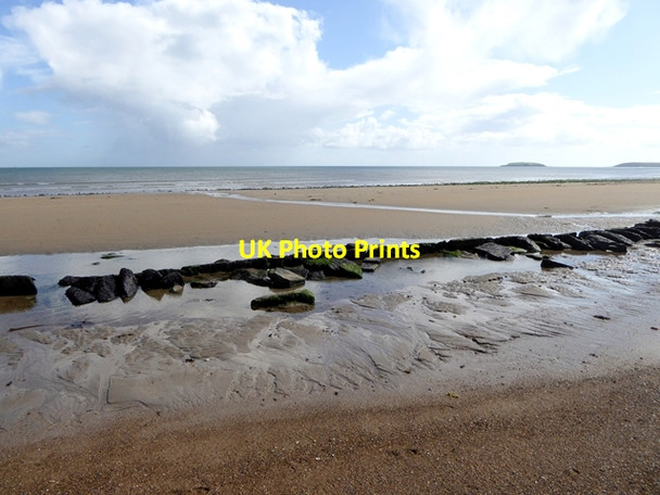 Photo 6"x4" Stones on the beach Gortaroo c2017
