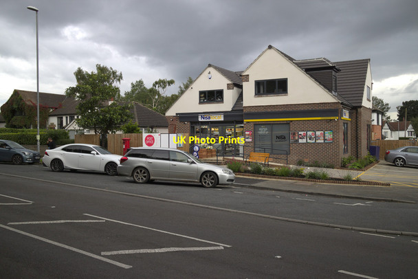 Photo 6"x4" Post Office and Shops, Cookridge Lane Horsforth c2017