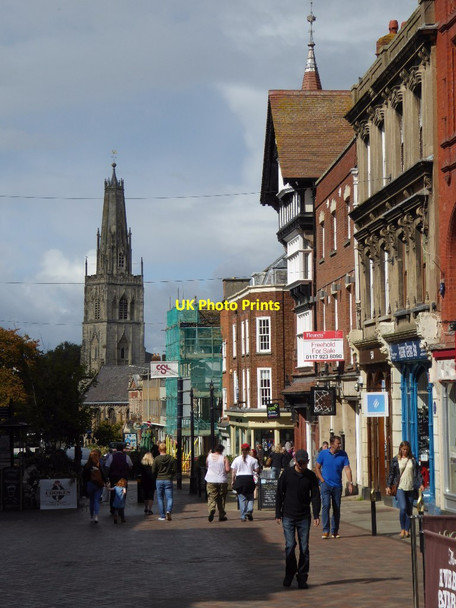 Photo 6"x4" Westgate Street Gloucester c2017