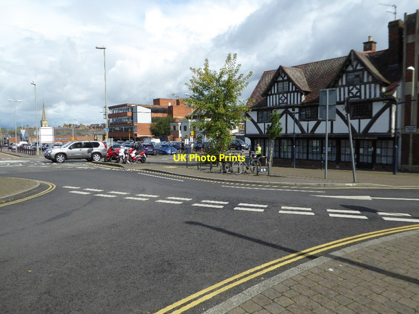 Photo 6"x4" Junction of Pitt Street and Hare Lane Gloucester c2017