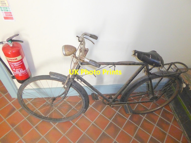 Photo 6"x4" Old bike in Dungarvan Castle Dungarvan c2017