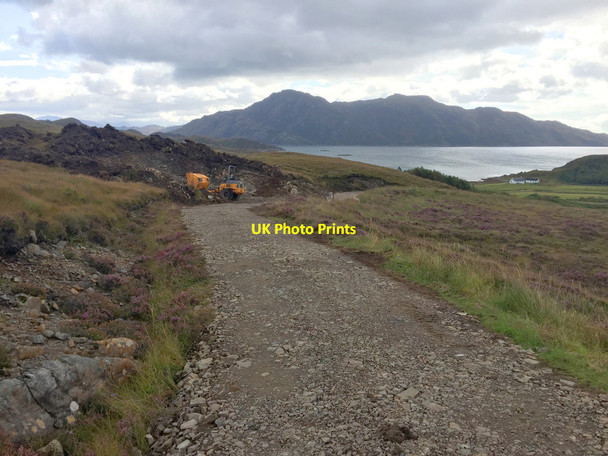 Photo 6"x4" Remaking the track to Sandaig Airor c2017