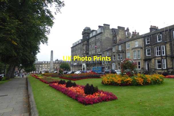 Photo 6"x4" West Park from Albert Street Harrogate c2017