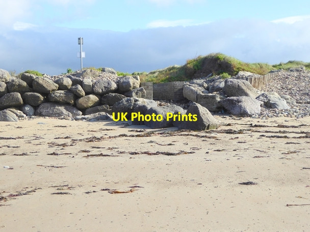 Photo 6"x4" Eastern end of the beach at Whiting Bay Ardmore\/X1877 c2017