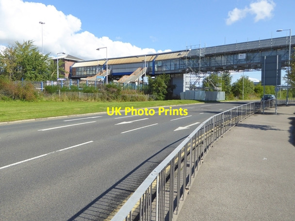 Photo 6"x4" Metrocentre rail station Whickham c2017
