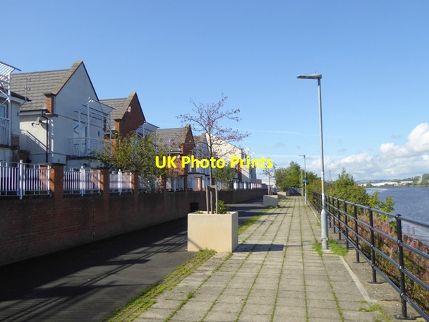Photo 6"x4" Waterfront houses on Bittern Close Gateshead c2017