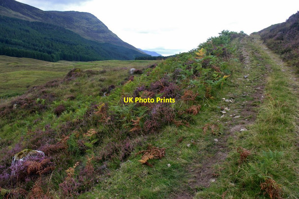 Photo 6"x4" Hill track near Carnoch Inverchoran c2017