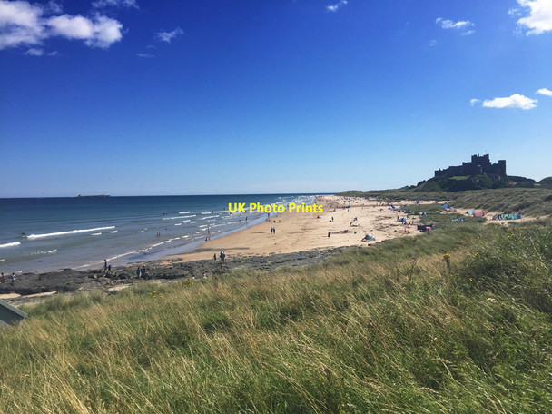 Photo 6"x4" Bamburgh Beach Bamburgh c2017
