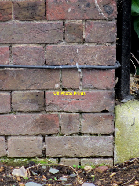 Photo 6"x4" Bench mark in Syon Park, Brentford, London Brentford c2012