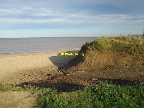 Photo 6"x4" Beach access, Easington Easington\/TA3919 c2017