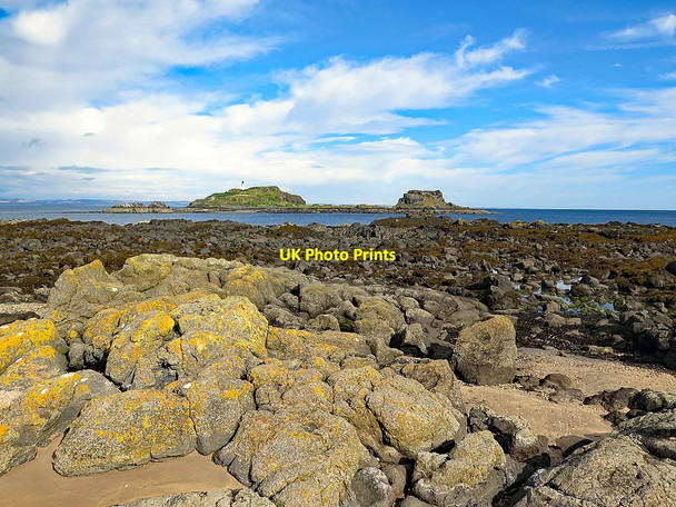 Photo 6"x4" Rocky shore near The Sow Dirleton\/NT5183 c2017