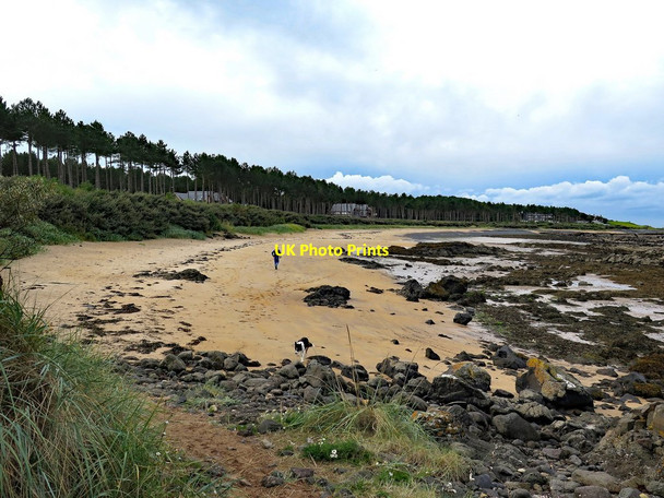 Photo 6"x4" Beach west of Longskelly Rocks Dirleton\/NT5183 c2017