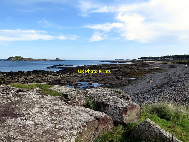 Photo 6"x4" Pebble beach east of Marine Villa Dirleton\/NT5183 c2017