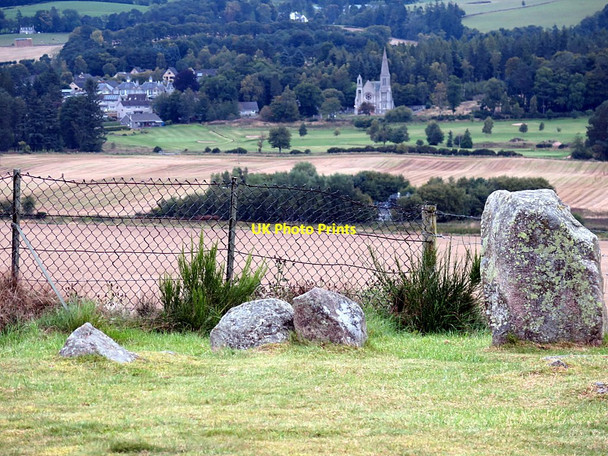 Photo 6"x4" Tarland from Tomnaverie Stone Circle Tarland c2017