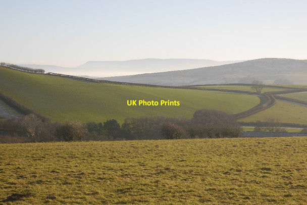 Photo 6"x4" Black Mountain view Colva c2016