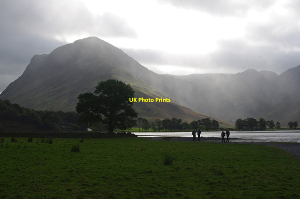 Photo 6"x4" Buttermere and Fleetwith Pike Gatesgarth\/NY1915 c2017