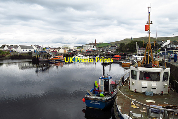 Photo 6"x4" Girvan Harbour Girvan c2017
