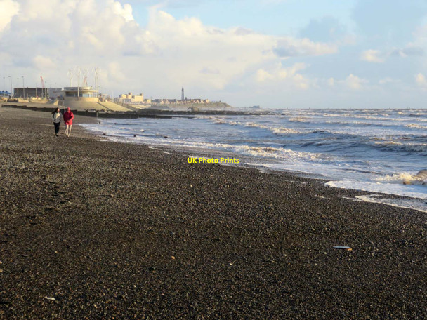 Photo 6"x4" The beach at Cleveleys Cleveleys c2017