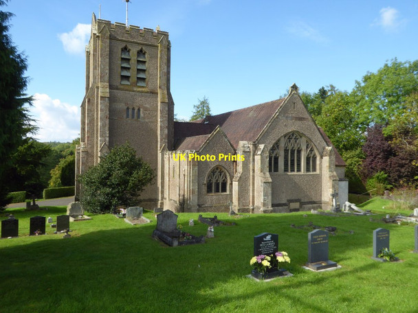 Photo 6"x4" Dodford church Bromsgrove c2017
